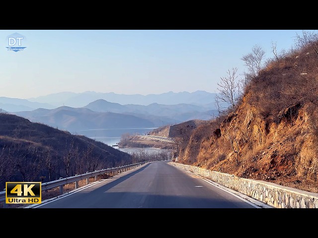 Ridge Road in Rural China 4K HDR - Driving on a place that once made Emperor Happy