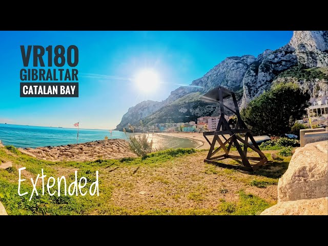 [8K][VR180] Gibraltar - Catalan Bay 23.12.2024 Extended