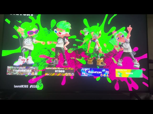 Splatfest Turf War - Team Guitar - Manta Maria