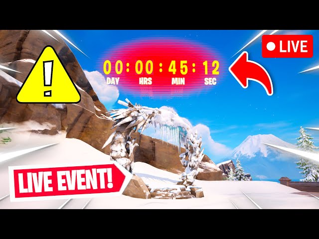 FORTNITE EVENT COUNTDOWN LIVE🔴 24/7 & In-game Event Right Now!