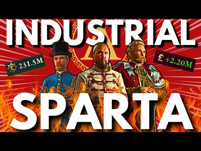 Creating a Spartan MEGA ECONOMY in the Victorian Age - 2000 Years of History - Paradox Mega Campaign