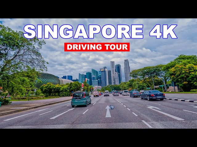 Singapore City Driving Tour | Driving In Most Cleanest Country In The World 🇸🇬🚘❤️