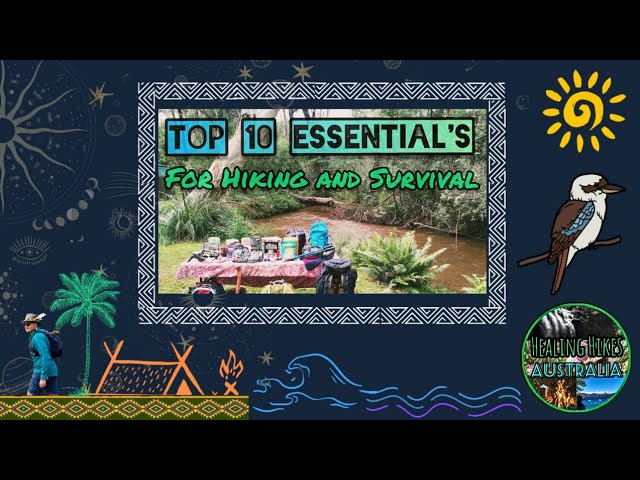 TOP 10 Essential's for Hiking & Survival #hiking #hike #walking #walk