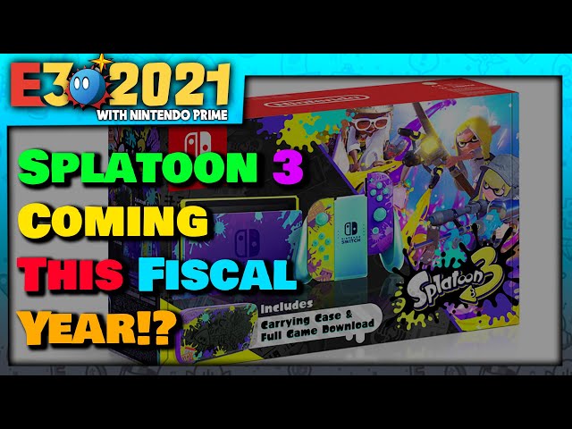 Splatoon 3 Launching March 2022!? Switch Pro's Lineup Takes Shape [Discussion with AndresRestart]