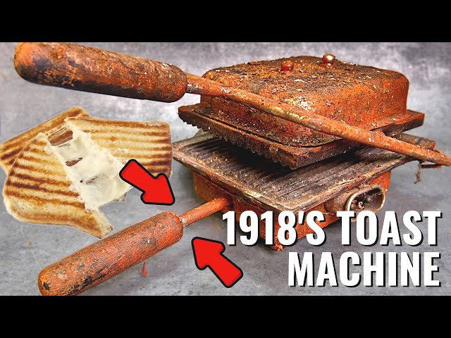 1918s Antique Toast maker Restoration &  Tasting