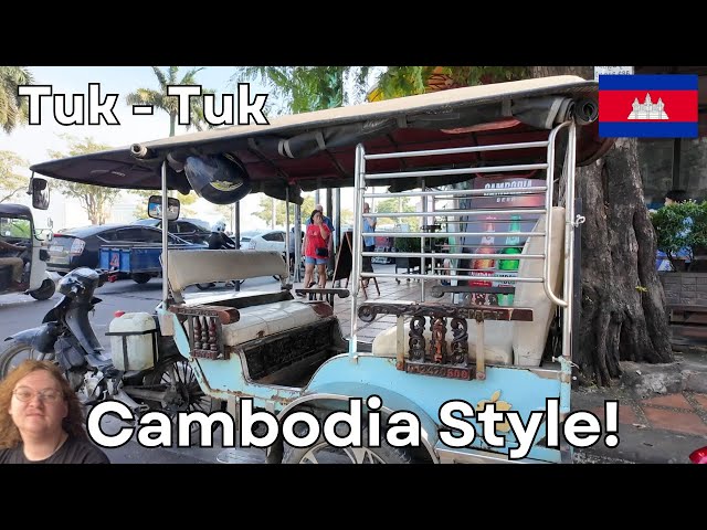 My WILD Tuk Tuk Adventure Through Phnom Penh Streets!