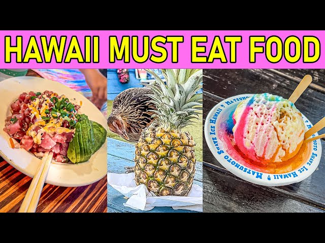 From Poke to UBA: Exploring Hawaii's Can't-Miss Food Scene