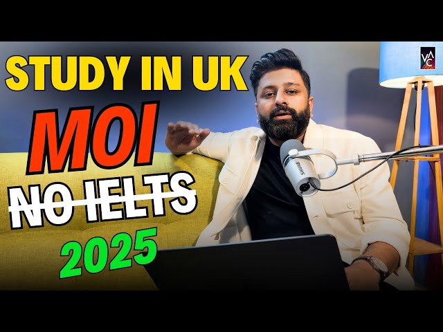 MOI - Medium of Instruction - Study in UK without IELTS 2025