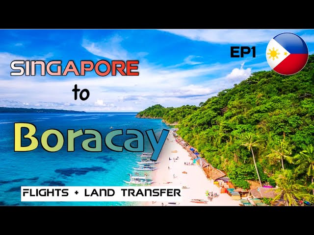 Flying to the world’s best BEACH!  Boracay🇵🇭 Flight & Land Transfer | November 2023 | English