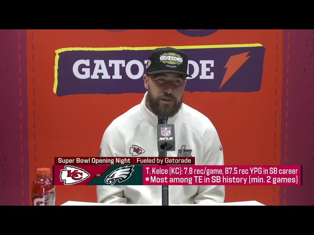 Travis Kelce: 'I really wanted to be known as the greatest to ever do it' | Super Bowl LIX Opening N