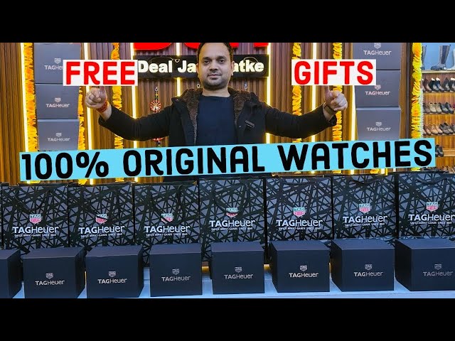 💯% Original  Watches 😱 Authentic luxury  Watches | Retail in delhi l deal jara hatke watch