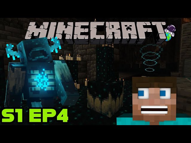 The Warden! - Minecraft S1 EP4