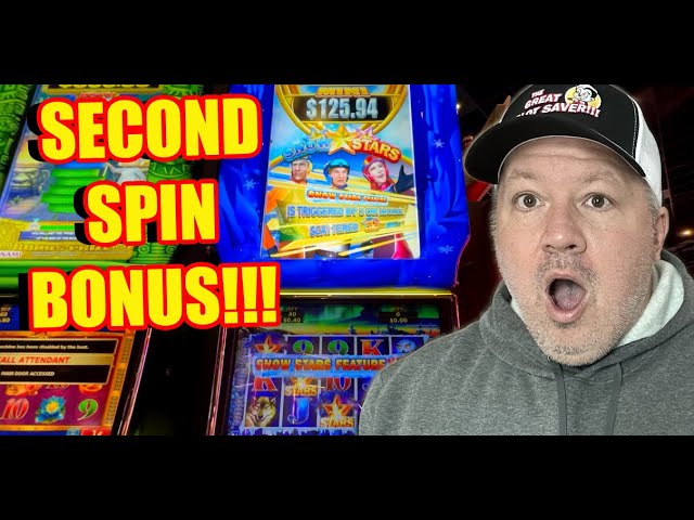 We Got 40 Free Spins As Soon As We Sat Down!!!