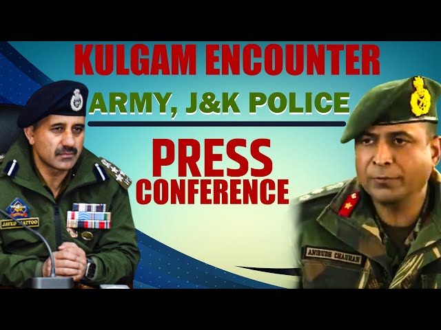 LIVE: Kulgam Encounter |Indian Army, J&K Police Joint PC |Five terrorist killed |Kashmir