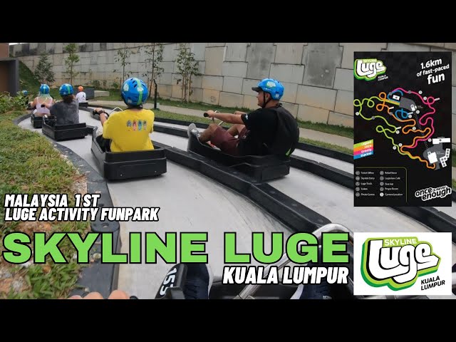 Skyline Luge Funpark. Year end Family Outing.