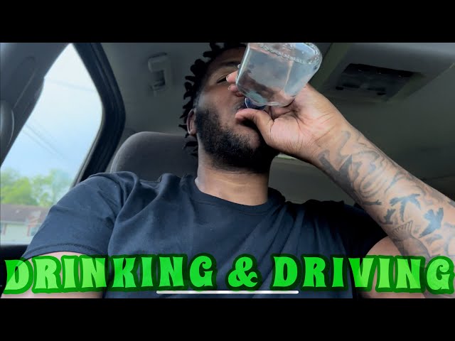 " DRINKING " While DRIVING Prank On Little Sister  !