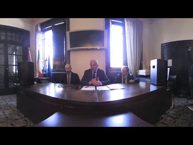 Conferenza stampa palazzo Torlonia 360