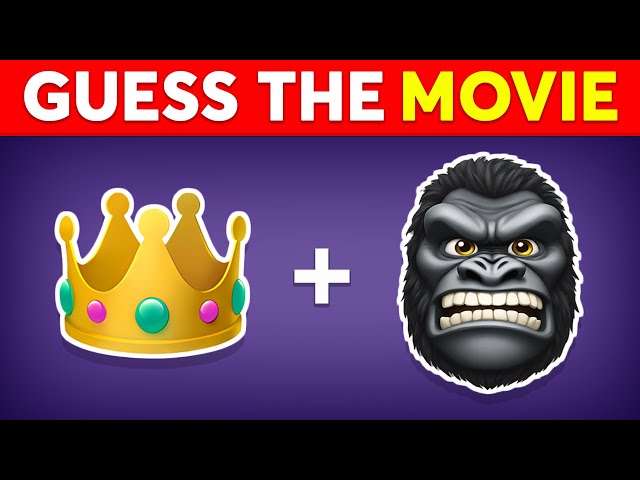 Guess The MOVIE By Emoji Quiz 🎥🍿🎬 Movie Quiz