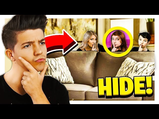 HIDE & SEEK IN REAL LIFE! vs MY WIFE, SISTER AND LITTLE BROTHER! (Virtual Reality)