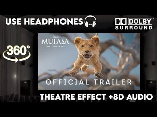 MUFASA The Long King Disney Trailer | Theatre Experience Dolby Audio |