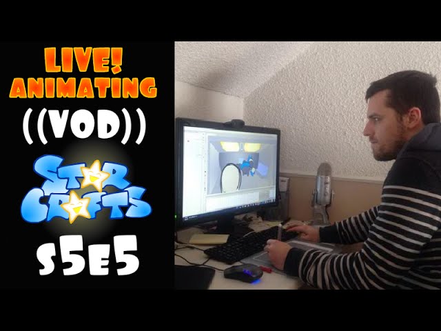 CarBot Animating A StarCrafts Episode (Live stream VOD)