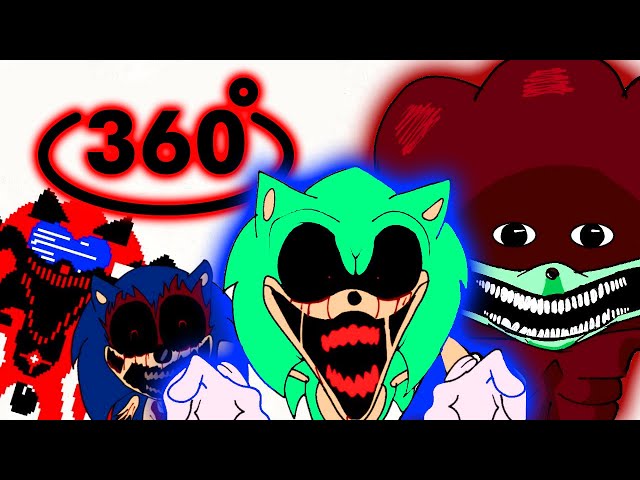 Sonic.exes animation laughs ! BONUS AT THE END! 360VR