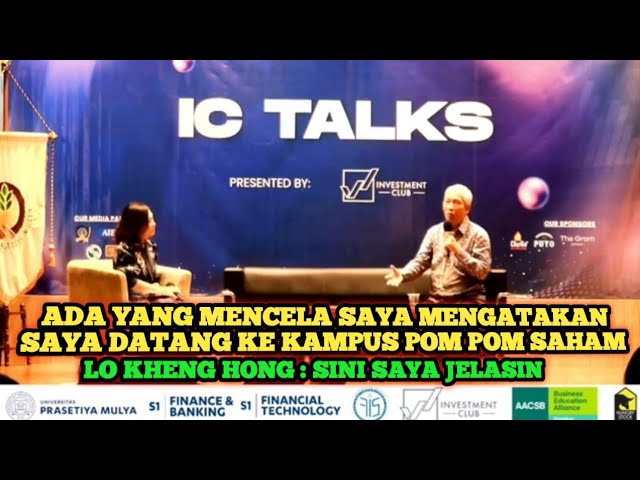 CARA MEMILIH SAHAM ALA PAK LO KHENG HONG "TRILIUNER"(INVESMENT CLUB)