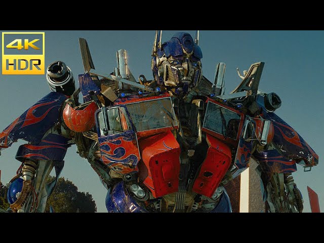 Optimus and Sam -  Graveyard Scene | Transformers Revenge of The Fallen (2009) Movie Clip 4K HDR