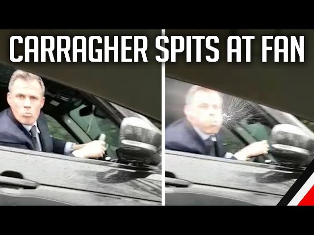 JAMIE CARRAGHER SPITS AT FAN, SUSPENDED BY SKY! | REACTION