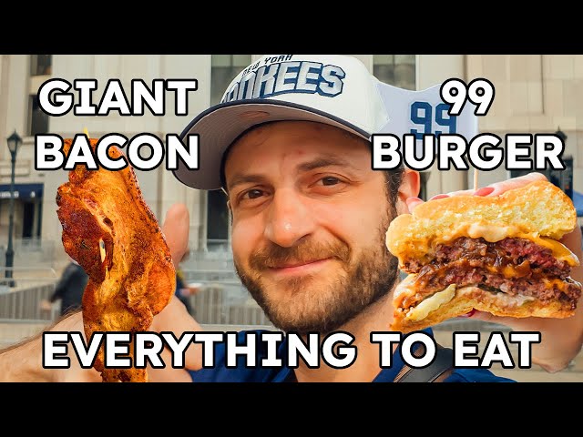 9 MUST EAT Restaurants at Yankee Stadium! | Jeremy Jacobowitz