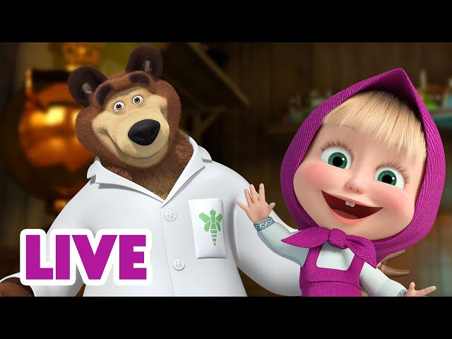 🔴 LIVE! Masha e Orso 👱‍♀️🐻 Laboratorio di Orso 👩‍🔬🧪 Cartoni animati per bambini