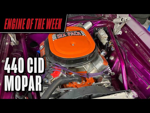 John Hollendonner's 440 cid Mopar Engine