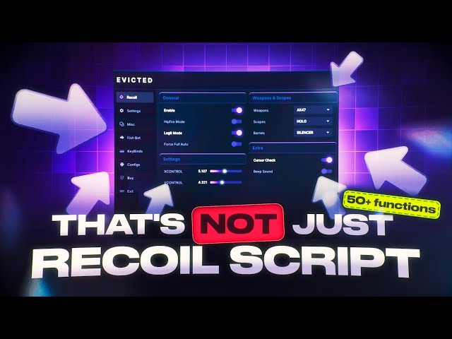 How i Fully Removed Recoil From AK in Rust with Scripts | Free Trial