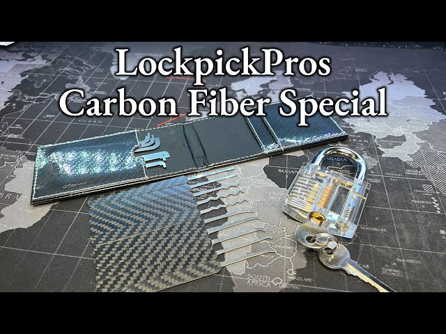 314) LockpickPros Carbon Fiber Special #Lockpicking #Review