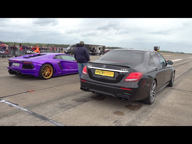 Mercedes-AMG E63 S 4Matic+ vs Lamborghini Aventador