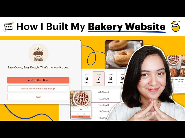 Build a Business Website With Me: Bakery Edition 🍞🥖 #nocode