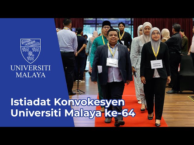 ISTIADAT KONVOKESYEN UM KE-64 | RAPTAI PENUH