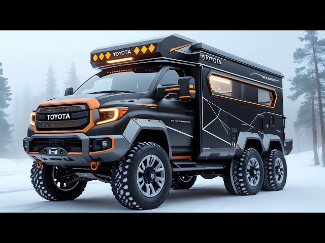 2025 Toyota Camper Motorhome – LIVE Anywhere With This INSANE Van!