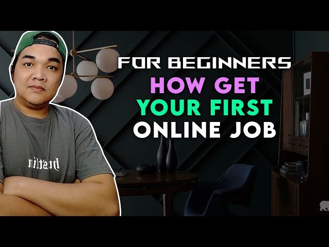 How To Land Your First Online Jobs Work From Home For Beginners