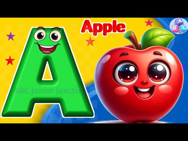 ABC Phonics Song / A for Apple / ABC Song / Kiddos Study Zone / Toddler Song / Kidzee Rhymes / ABCD