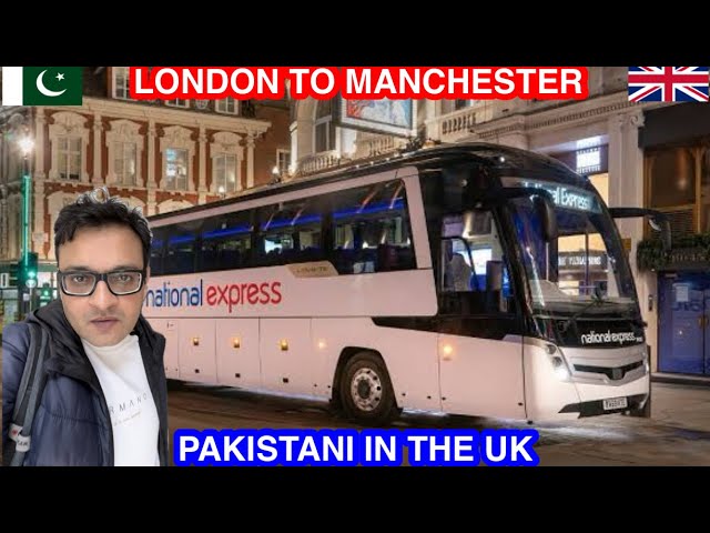 London to Manchester National Express coach #pakistanistudentsinuk #pakistani #nationalexpress