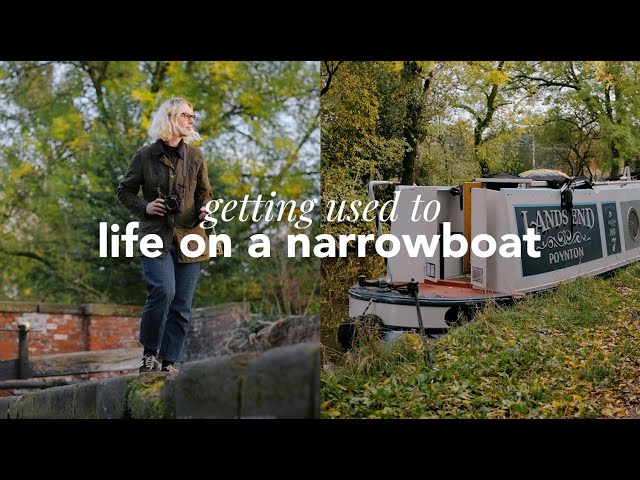 Vlog - first week living on our new narrowboat