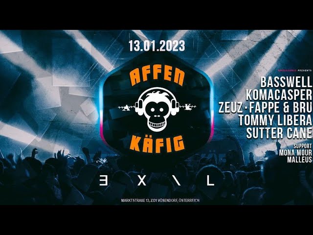 Thomas Hewitts incredible Techno Mix @ Affenkäfig Wien - Exil Club 2023