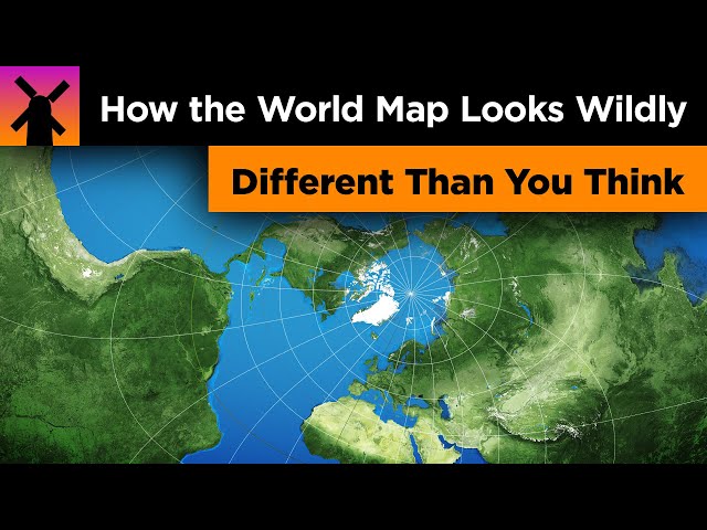 How the World Map Looks Wildly Different Than You Think