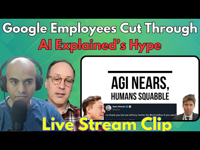 Google Employees React To Ai Explained: "AGI: (gets close), Humans: ‘Who Gets to Own it?’"