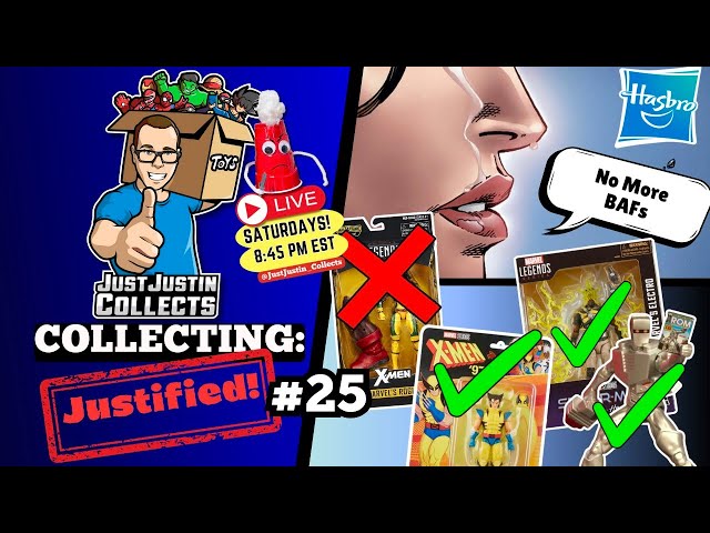 No More Marvel Legends Build a Figure Waves? - Collecting: Justified! #25