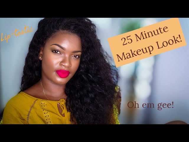 How to do your makeup in 30 minutes | Red Lip| Makeup Tutorial