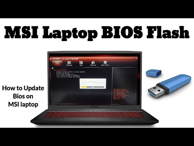 How To Update BIOS On MSI Laptop / All MSI Laptop.