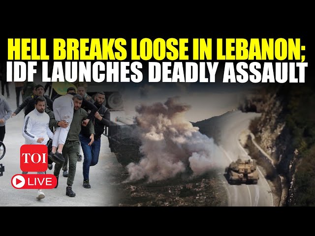 LIVE: New War Front Explodes In Lebanon? IDF Opens Fire; Death Toll Mounts Amid Brutal Clash | WATCH