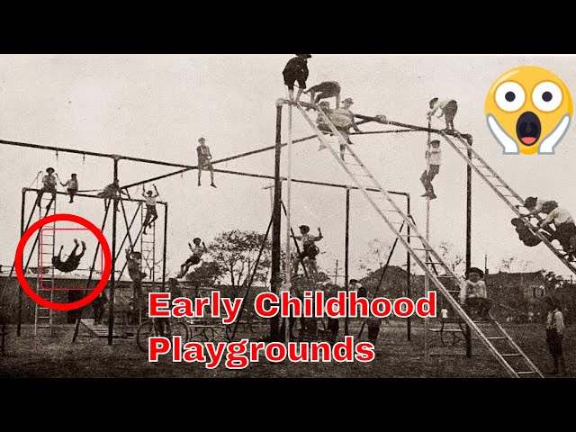 Incredibly Kids Playgrounds From Early 20th Century